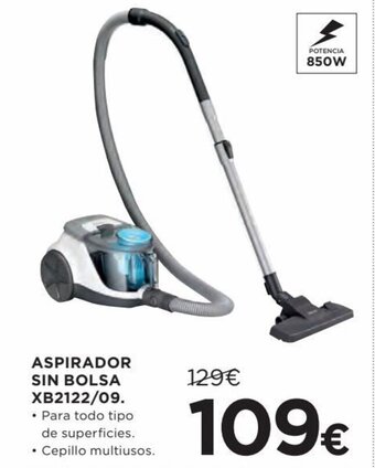 Hipercor Aspirador sin bolsa XB2122/09 oferta
