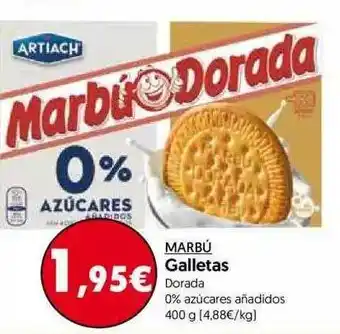 Hiper Usera Marbú Galletas 400g oferta