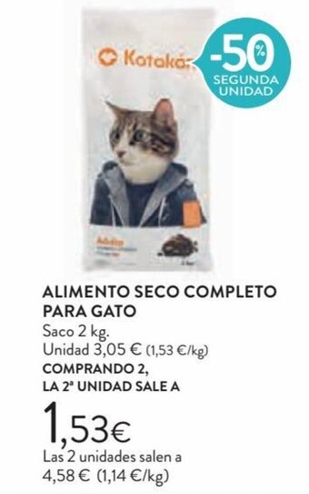 Hipercor Alimento seco completo para gato oferta