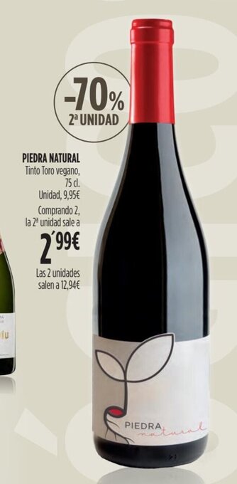 Hipercor Piedra Natural oferta