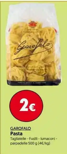 Hiper Usera Garofalo Pasta 500 g oferta