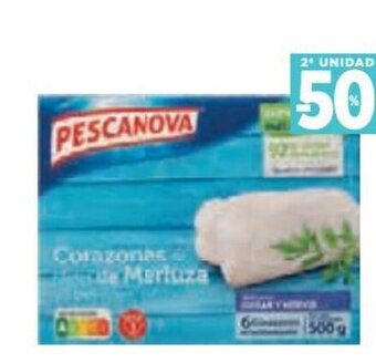 Hipercor Corazones de Merluza Pesscanova oferta