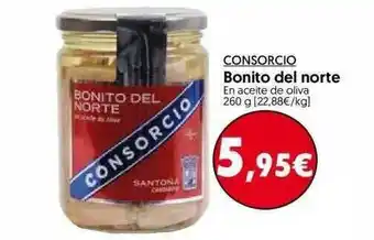 Hiper Usera Consorcio Bonito Del Norte En Aceite De Oliva 260g oferta