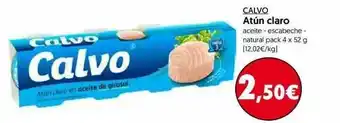 Hiper Usera Calvo Atún Claro 4 x 52g oferta