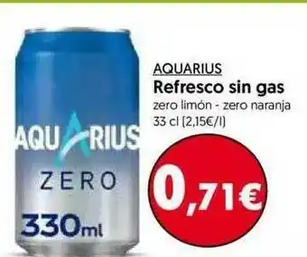 Hiper Usera Aquarius Refresco Sin Gas 33cl oferta