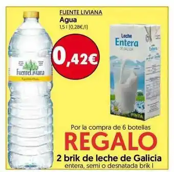Hiper Usera Fuente Liviana Agua 1,5L oferta