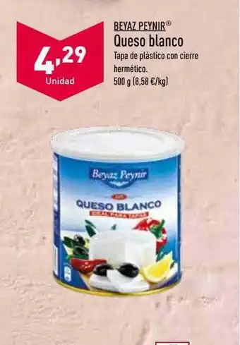 ALDI Beyaz peynir queso blanco oferta