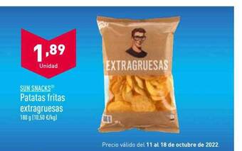 ALDI Sun snacks patatas fritas extragruesas oferta