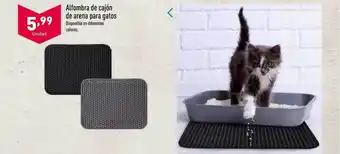 ALDI Alfombra de cajón de arena para gatos oferta