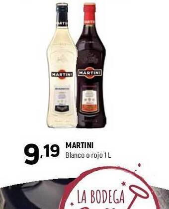 Coviran Martini blanco o rojo oferta