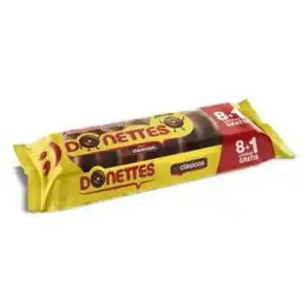 Donettes de chocolate 8 unidades