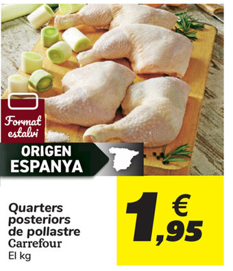 Carrefour Quarters posteriors de pollastre Carrefour oferta