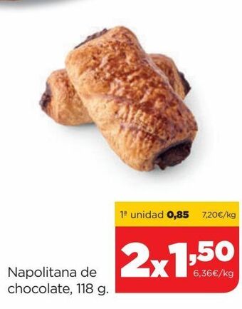 Alimerka Napolitana de chocolate oferta