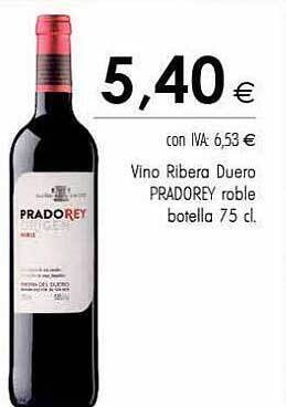 Cash Ifa Vino ribera duero pradorey roble oferta
