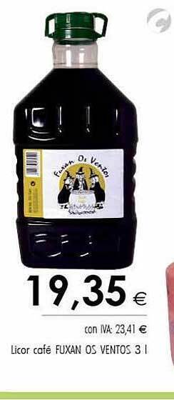 Cash Ifa Licor café fuxan os ventos oferta