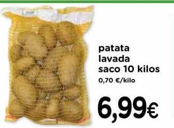Supermercados Piedra Patata lavada oferta