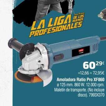 Cadena88 Amoladora ratio pro xf860 oferta