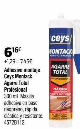 Cadena88 Adhesivo montaje ceys montack agarre total profesional oferta