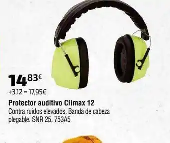 Cadena88 Protector auditivo climax 12 oferta