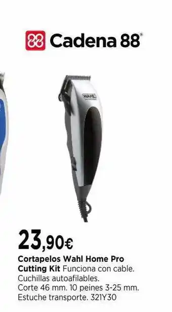 Cadena88 Cortapelos whal home pro cutting kit oferta
