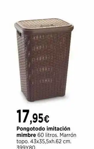 Cadena88 Pongotodo imitación mimbre oferta