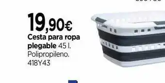Cadena88 Cest para ropa plegable oferta