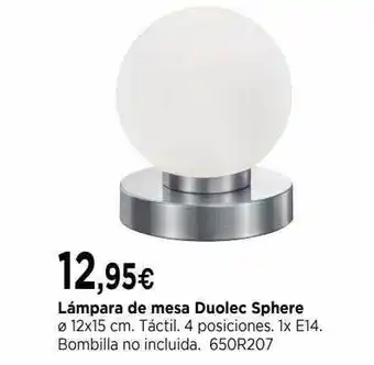 Cadena88 Lámpara de mesa duolec sphere oferta