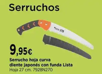 Cadena88 Serrucho hoja curva diente japonés con funda lista oferta