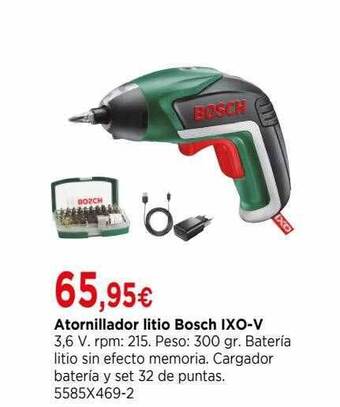 Cadena88 Atornillador litio bosch ixo-v oferta