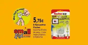 Cadena88 8 fijacuadros fischer oferta