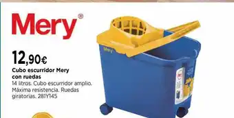Cadena88 Cubo escurridor mery con ruedas oferta