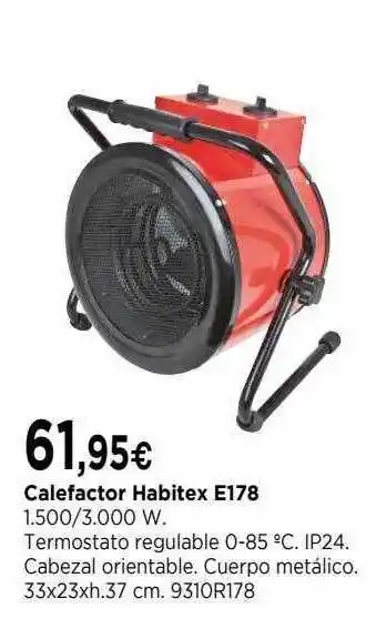 Cadena88 Calefactor habitex e178 oferta
