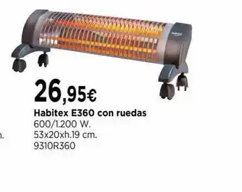 Cadena88 Habitex e360 con ruedas oferta