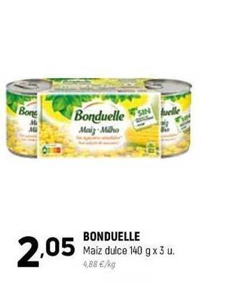 Coviran Bonduelle maíz dulce oferta