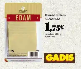 Gadis Queso edam sanabria oferta