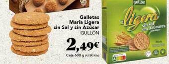 Gadis Galletas maría ligera sin sal y sin azúcar gullón oferta