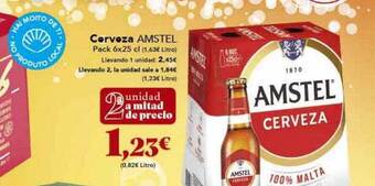 Gadis Cerveza amstel oferta