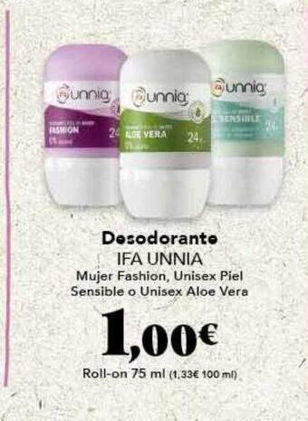 Gadis Desodorante ifa unnia oferta