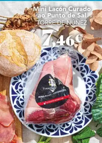 Gadis Mini lacón curado ao punto de sal torre de núnez oferta