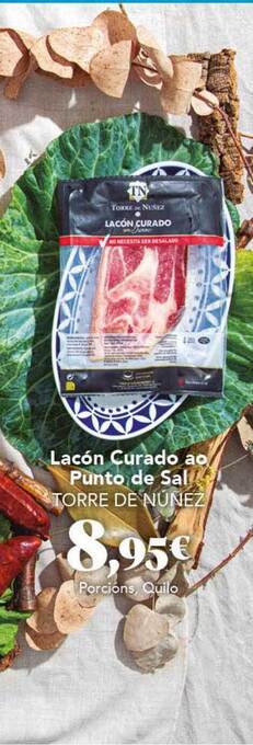 Gadis Lacón curado ao punto de sal torre de núnez oferta