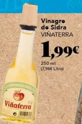 Gadis Vinagre de sidra viñaterra oferta