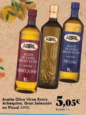 Gadis Aceite oliva virxe extra arbequina gran selección ou picual abril oferta