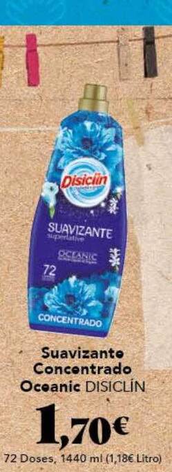 Gadis Suavizante concentrado oceanic disiclin oferta