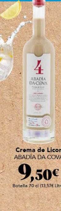 Gadis Crema de licor abadia da cova oferta