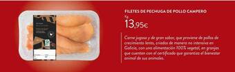Hipercor Filetes de pechuga de pollo campero oferta