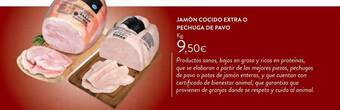 Hipercor Jamón cocido extra o pechuga de pavo oferta