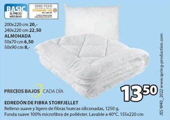 JYSK Edredón de fibra storfjellet oferta