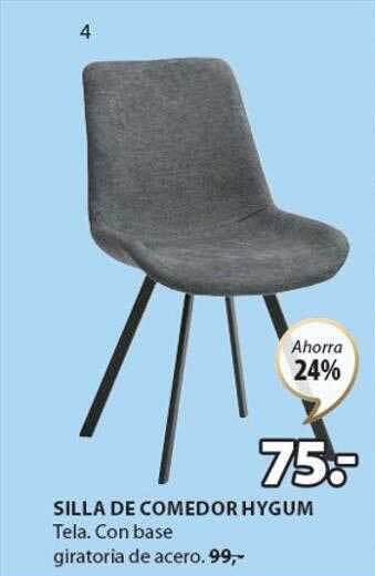 JYSK Silla de comedor hygum oferta