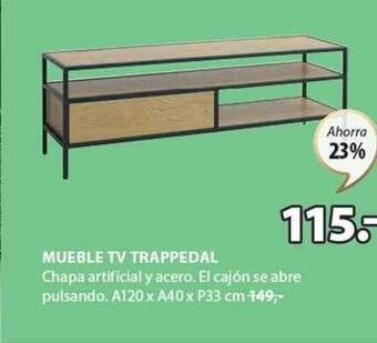 JYSK Mueble tv trappedal oferta