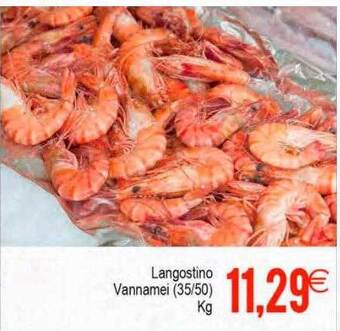 Plenus Supermercados Langostino vannamei oferta